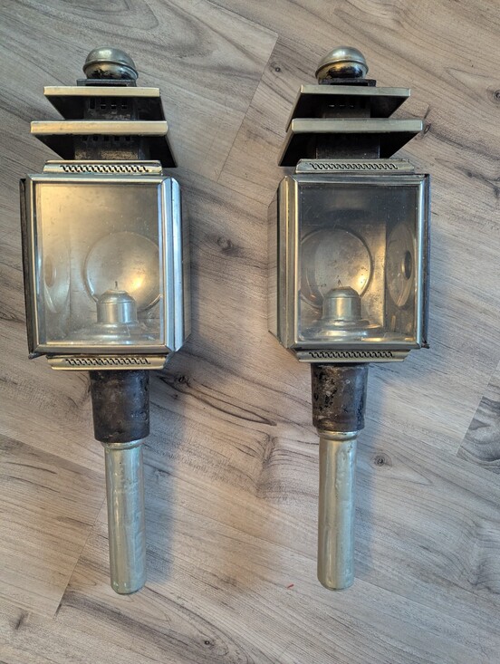 Other - Antique Coach Lights / Candle Holders